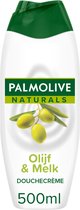 Palmolive Douchecréme Naturals Olijf - 12 x 500 ml - Voordeelverpakking