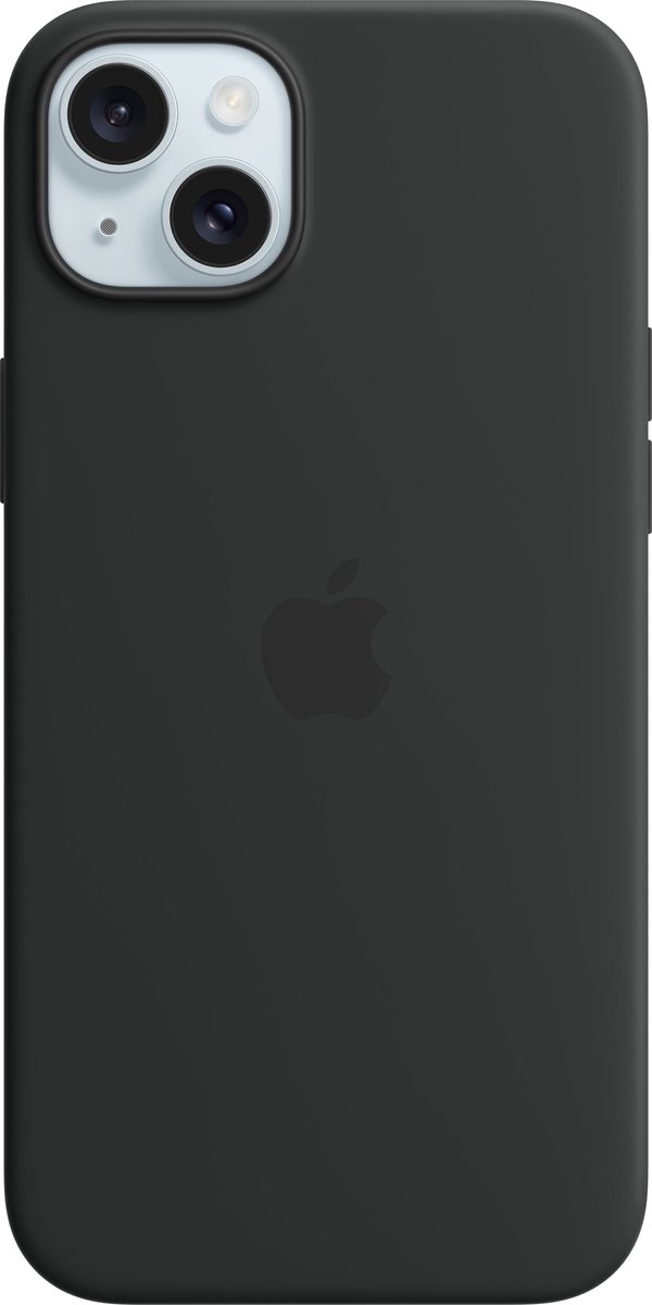 Apple Siliconenhoesje met MagSafe geschikt voor iPhone 15 Plus - Black