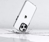 Rhinoshield Clear Hoesje Geschikt voor Apple iPhone 15 Plus | Back Cover | Schokabsorberende TPU bumper | Transparant