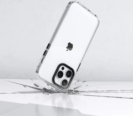 Rhinoshield Clear Hoesje geschikt voor Apple iPhone 15, Back Cover Hoesje