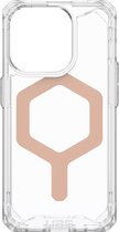 UAG - Plyo Mag iPhone 15 Pro Hoesje - transparant/rose gold