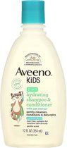 Aveeno, Kids, 2-in-1 hydraterende shampoo en conditioner met haverextract - alle haartypes - 354ml