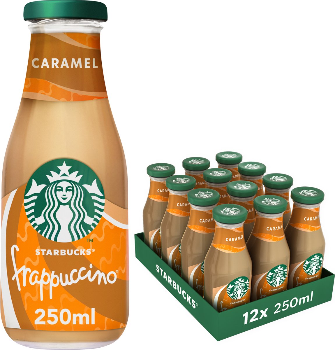 Starbucks Caramel frappuccino ijskoffie - 12 x 250ml