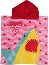 Poncho de Bain Jaws Rose Junior - 50 x 100 cm