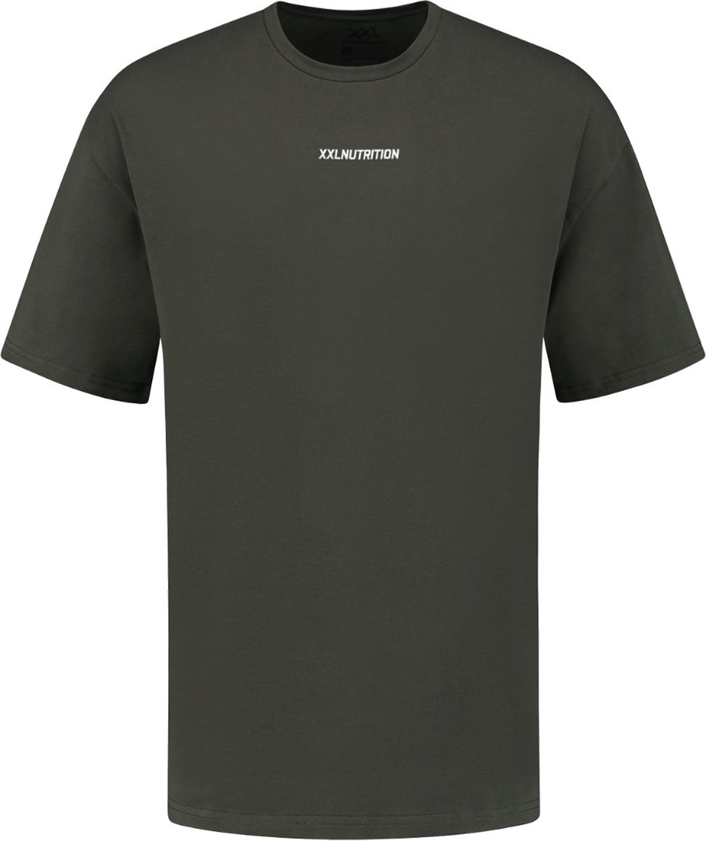 Rival Oversized T-shirt - Dark Green - XL