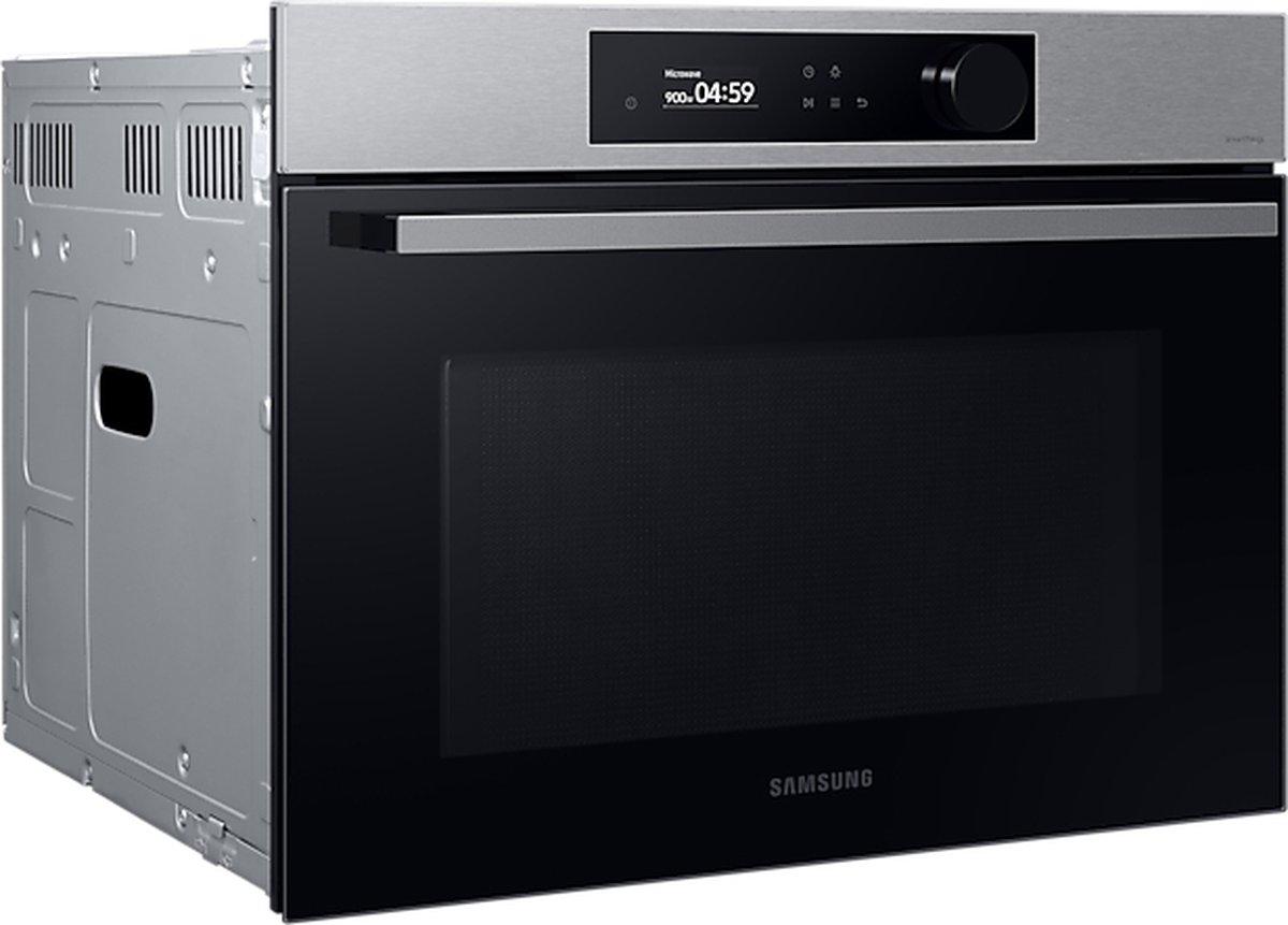 Micro-ondes Samsung Solo, Modèle NQ5B5713GBS, 900 W, 50 litres, 45 cm, Nettoyage
