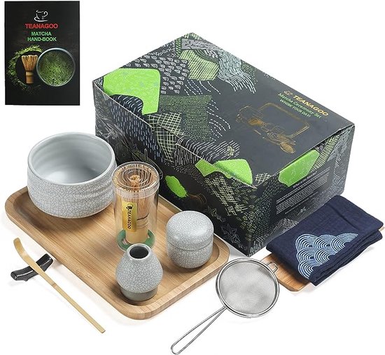 Service à thé Matcha, service à thé japonais, bol Matcha, fouet en bambou  Matcha,... | bol.