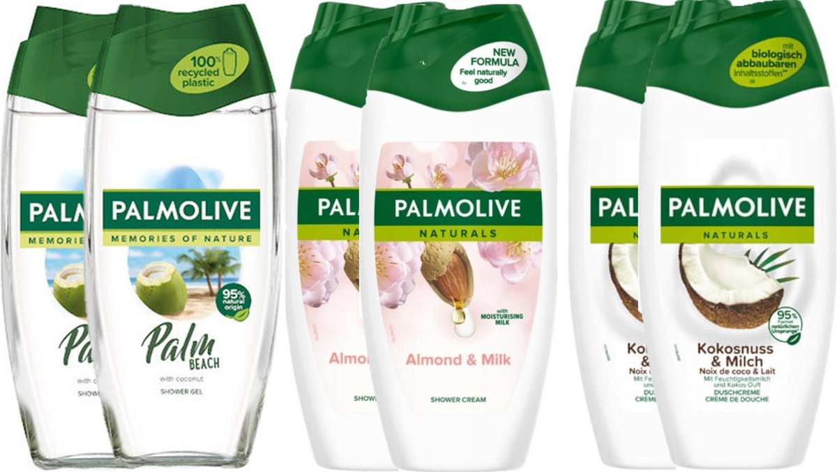 Goedkoopste Palomlive Douchegel Try Out