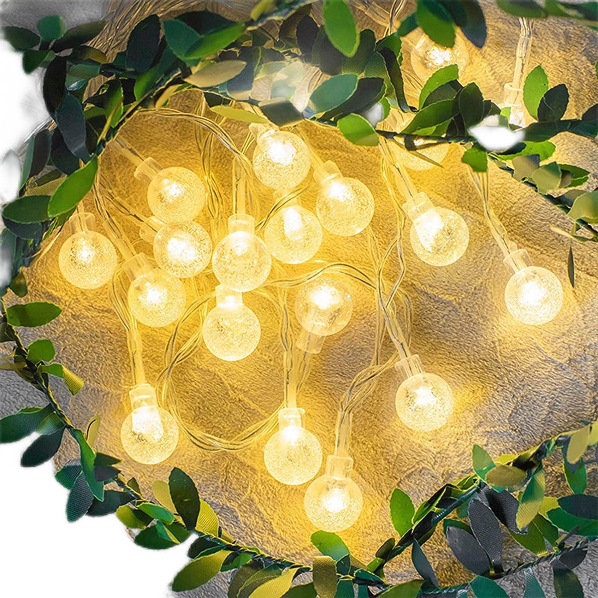 Kerst sale！Decoratieve verlichtingBubbel Verlichting, LED Verlichting