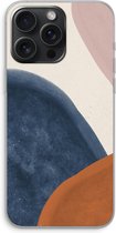 Case Company® - Hoesje geschikt voor iPhone 15 Pro Max hoesje - Geo #1 - Soft Cover Telefoonhoesje - Bescherming aan alle Kanten en Schermrand