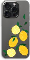 Case Company® - Hoesje geschikt voor iPhone 15 Pro hoesje - You're my lemon - Soft Cover Telefoonhoesje - Bescherming aan alle Kanten en Schermrand