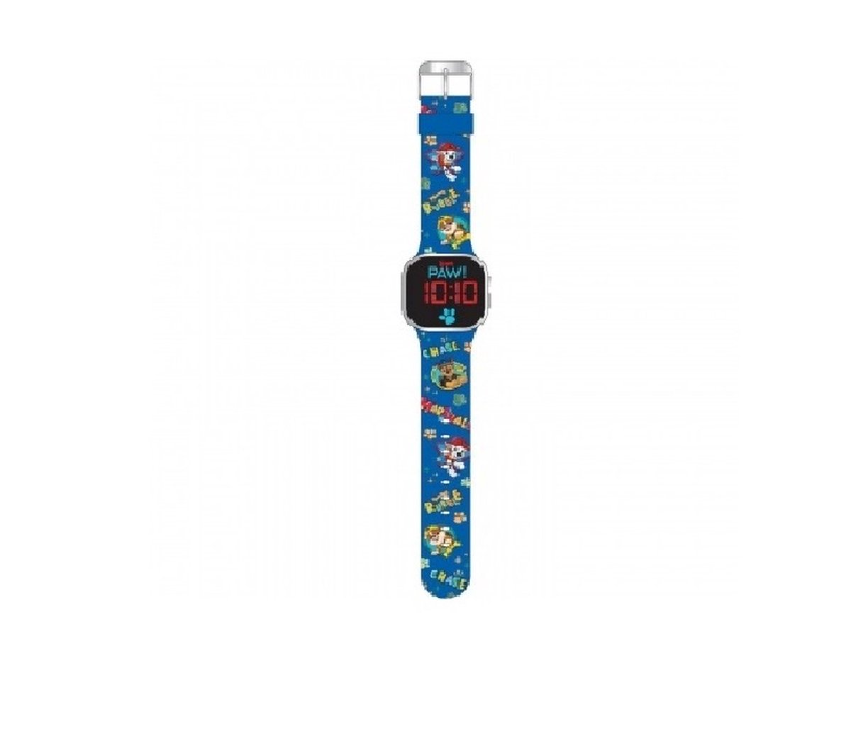 Paw Patrol Kinderhorloge - Kleur: Blauw - Thema: Paw Patrol - Digitaal Horloge voor Kinderen - LED Horloge - Paw Patrol - Chase PawPatrol - Verjaardag Cadeau - Horloge voor Jongens Meisjes - Klok Kijken Leren voor Kids - Klokkijken Digitaal Horloge