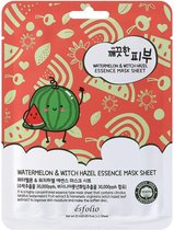 Esfolio Watermelon & Witch Hazel Essence Face Mask Sheet - Korean Skincare