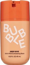 Bubble Skincare Deep Dive AHA - Masque exfoliant PHA - Tous types de peau - 45 ml