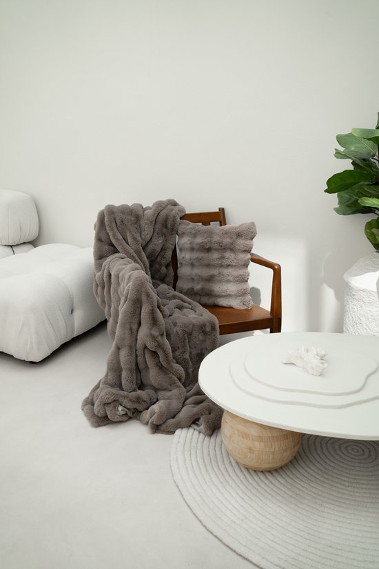 Sprei Plaid Athene - Petrol Blauw - 150x250cm