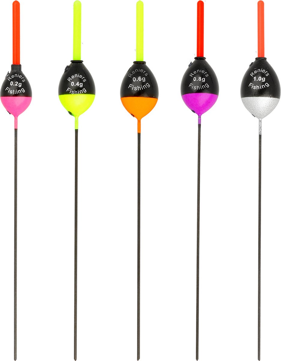 Reniers Fishing Dobber RF N8 Verwisselbare Antenne - Kleur: rood,Maat: 0.60g