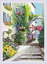 Riolis Diamond Painting Italian Courtyard