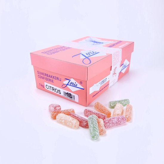 Joris Citros Snoep - 1kg - couleur - Fruit - Sour