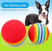 2 Stuks - Kleine speelbal voor huisdieren - Kattenspeeltje - Hondenspeeltje - Bal voor huisdieren - Speelgoed voor dieren - Plastic bal voor hond of kat - Petball - Rubberen bal -