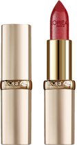L’Oréal Paris - Color Riche Satin Lippenstift - 345 Cristal Cerise - Rood - 4,54 gram