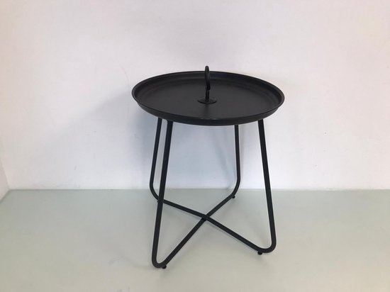 Klein zwart tafeltje | bol.com