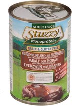 Stuzzy Tin Adult - Sanglier - Nourriture pour chien - 6 x 400 g
