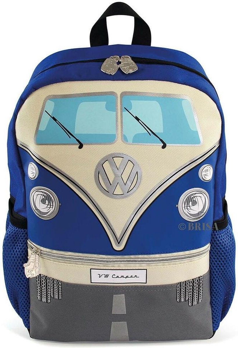 Volkswagen T1 Bus rugzak klein – blauw