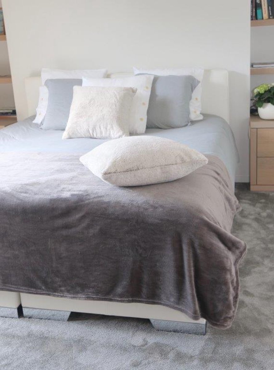 PLAID / DEKEN MICROFIBRE GRAND LUXE 220 X 240 - VISON2020