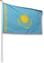 Vlag Kazachstan 100x150 cm.