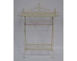 Klassieke tafel - Badkamertafel - Wit - 103,5 cm hoog