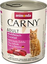 Animonda Carny Multi-Vlees cocktail Adult 6 x 800 g Natvoer