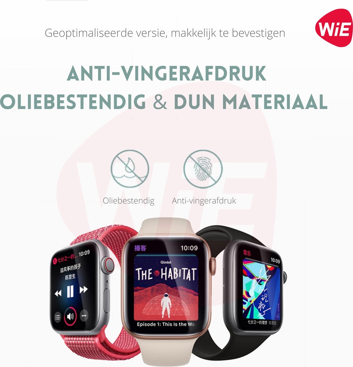 2x Stuks Apple iWatch 4/5/6/SE (40 mm) Hydrogel Bescherm Folie - Glasfolie  Bescherming | bol.com