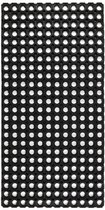 1x Ringmat Flexibel Domino Rubber - 100x50cm - buitenmat - binnenmat  - deurmat