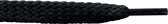 Cordial - Schoenveters - zwart plat - veterlengte 150 cm 7-9 gaatjes