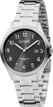Olympic OL72HSS238 Baltimore Horloge - Staal - Zilverkleurig - 40mm