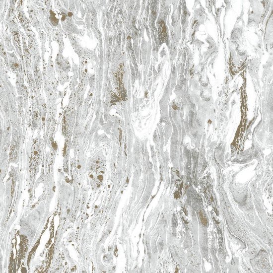 Glitter behang grijs zilver A14703 | Assorti behang