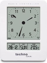 Radio gestuurde wekker - Datum en Temperatuurweergave - Technoline WT 745