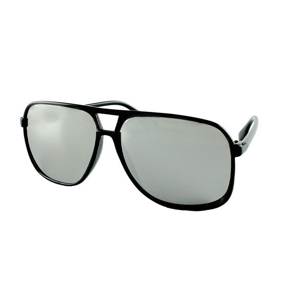 DM Pilotenbril zwart casual uitstraling Accessoires Zonnebrillen Pilotenbrillen 