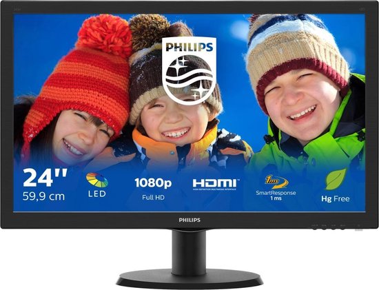 Philips V Line LCD-monitor 243V5LHSB5/00 | bol.com