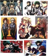 100 Stks/set Anime My Hero Academia Stickers Versie II