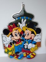 Disney wanddecoratie mickey & minnie al toerist - 3D -  38 Brx 52 H