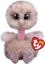 TY Beanie Boo's Struisvogel Knuffel Henna 15 cm