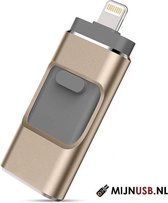 MijnUSB - 64GB - USB stick voor IOS toestel - iPhone, iPad, iPod, Mac & PC