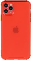 Hoesje iPhone 12 / iPhone 12 Pro - Siliconen hoesje - Rood