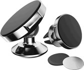 Universele Magneet Telefoon Houder - voor in de auto  - Zwart - Met magneet en sticker - voor alle smartphones (iPhone, Samsung, Huawei, Redmi, Oppo)/Quality Accessories