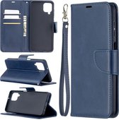 Samsung Galaxy A12 / M12 hoesje - Wallet bookcase - Blauw - GSM Hoesje - Telefoonhoesje Geschikt Voor: Samsung Galaxy A12 / Galaxy M12