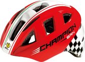Kinderfietshelm Rood Champion - Fietshelm voor kinderen - 50/52cm