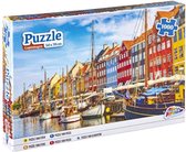 Grafix Puzzel 1000 stukjes volwassenen | Thema Kopenhagen | Afmeting 50 X 70 CM | Legpuzzel