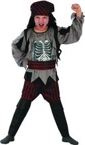 Piraat Skelet Zombie - Verkleedkleding - 10/12 jaar