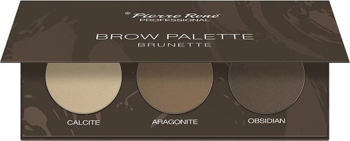Pierre Rene - Brow Palette Eyebrow Shadow Palette 03 Brunette